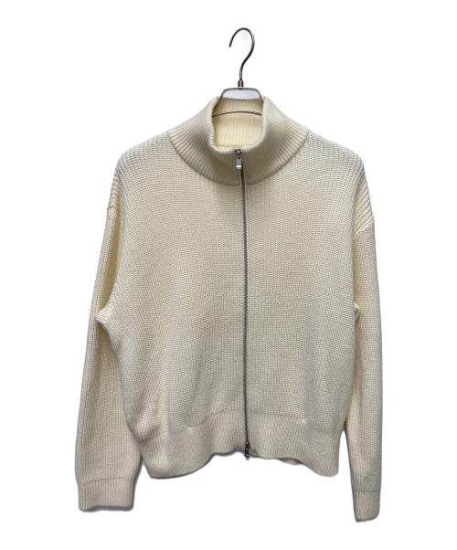 STUDIOUS（ステュディオス）STUDIOUS (ステュディオス) ジップニット ホワイト サイズ:2の古着・服飾アイテム
