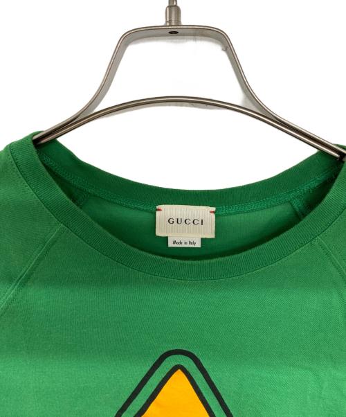 GUCCI（グッチ）GUCCI (グッチ) 半袖カットソー グリーン サイズ:12の古着・服飾アイテム