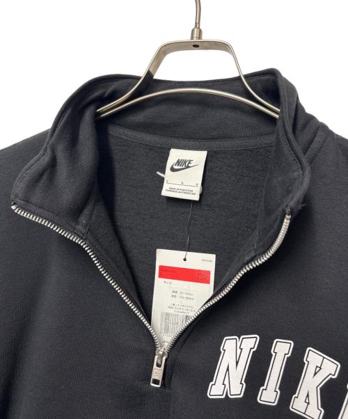 NIKE（ナイキ）NIKE (ナイキ) ハーフジップスウェット ブラック サイズ:Lの古着・服飾アイテム