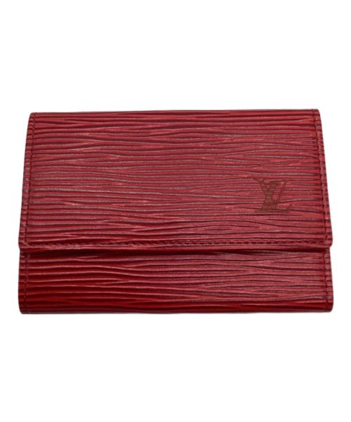 LOUIS VUITTON（ルイ ヴィトン）LOUIS VUITTON (ルイ ヴィトン) キーケース レッドの古着・服飾アイテム