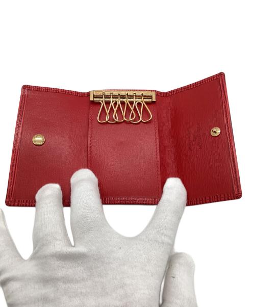 LOUIS VUITTON（ルイ ヴィトン）LOUIS VUITTON (ルイ ヴィトン) キーケース レッドの古着・服飾アイテム