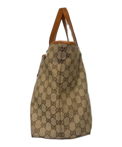 GUCCI（グッチ）GUCCI (グッチ) トートバッグ ブラウン サイズ:-の古着・服飾アイテム
