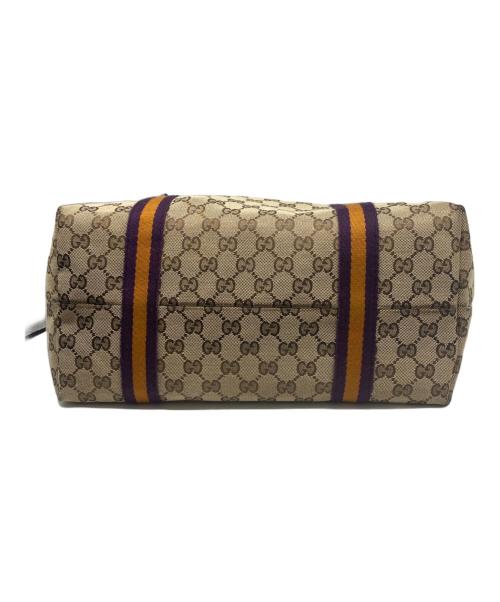GUCCI（グッチ）GUCCI (グッチ) トートバッグ ブラウン サイズ:-の古着・服飾アイテム