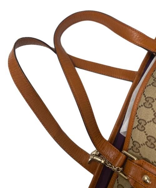 GUCCI（グッチ）GUCCI (グッチ) トートバッグ ブラウン サイズ:-の古着・服飾アイテム