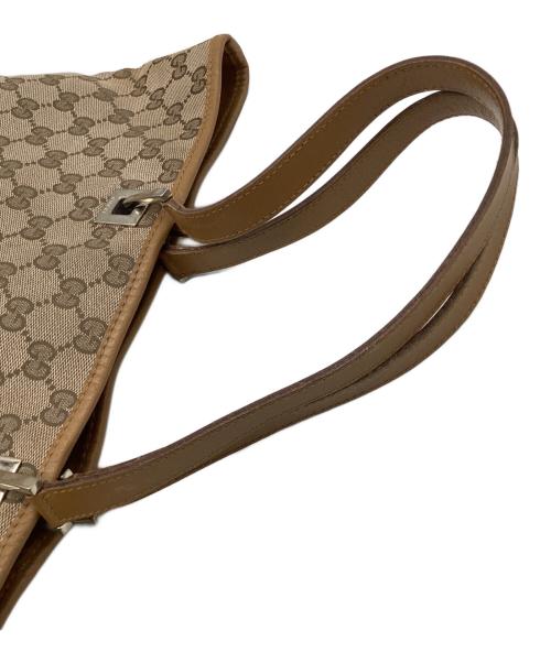 GUCCI（グッチ）GUCCI (グッチ) GUCCI」（グッチ）トートバッグ ブラウン サイズ:下記参照の古着・服飾アイテム