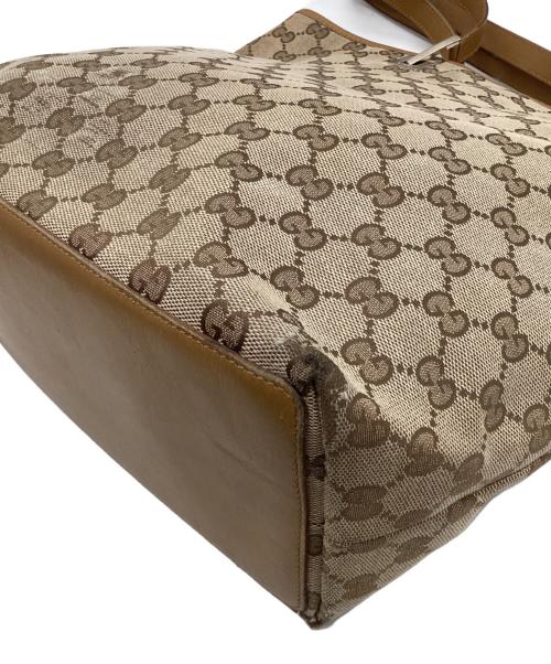 GUCCI（グッチ）GUCCI (グッチ) GUCCI」（グッチ）トートバッグ ブラウン サイズ:下記参照の古着・服飾アイテム