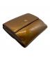 中古・古着 LOUIS VUITTON (ルイ ヴィトン) 2つ折り財布 ブロンズ：6000円