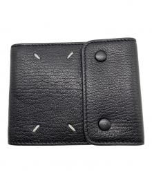 Maison Margiela（メゾンマルジェラ）の古着「2つ折り財布」｜ブラック