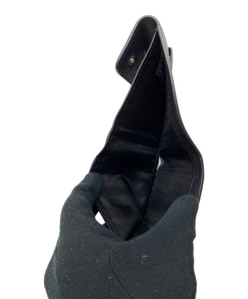 Maison Margiela（メゾンマルジェラ）Maison Margiela (メゾンマルジェラ) 2つ折り財布 ブラックの古着・服飾アイテム