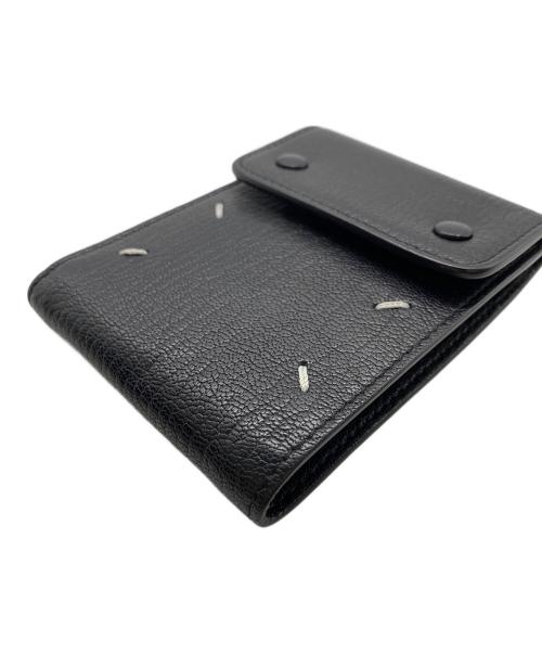 Maison Margiela（メゾンマルジェラ）Maison Margiela (メゾンマルジェラ) 2つ折り財布 ブラックの古着・服飾アイテム