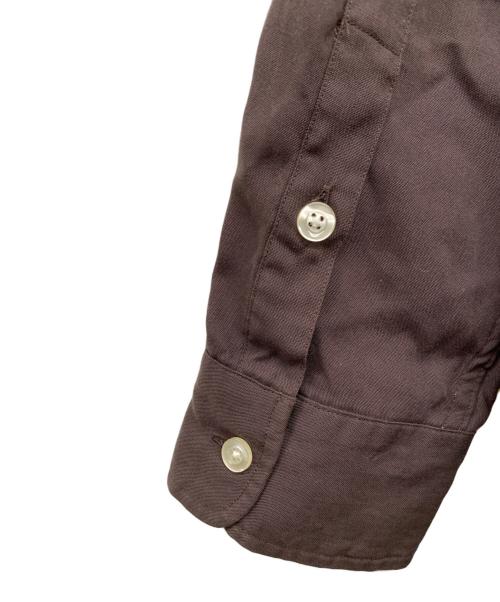 WACKO MARIA（ワコマリア）WACKO MARIA (ワコマリア) TIMLEHI (ティムリーハイ) 長袖シャツ ブラウン サイズ:Lの古着・服飾アイテム