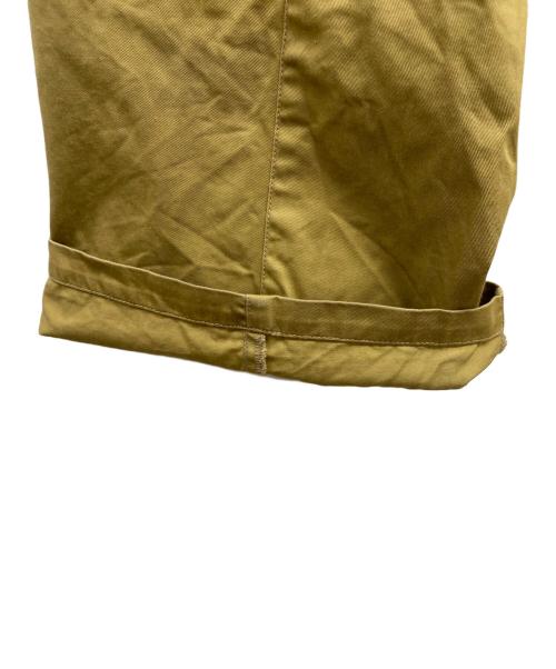 SAGE NATION（セイジ ネーション）SAGE NATION (セイジ ネーション) BOXPLEAT TROUSERS カーキ サイズ:Mの古着・服飾アイテム