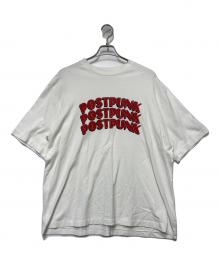 blurhms ROOTSTOCK（ブラームスルーツストック）の古着「Print Tee BIG半袖プリントTシャツ」｜ホワイト