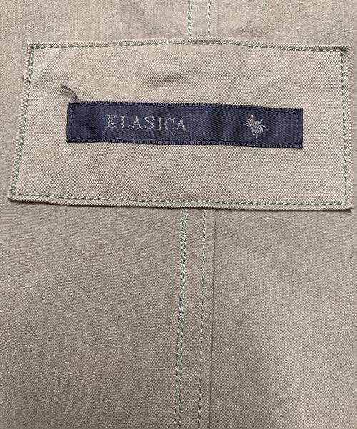 KLASICA（クラシカ）KLASICA (クラシカ) ミリタリーコート オリーブ サイズ:SIZE 5の古着・服飾アイテム
