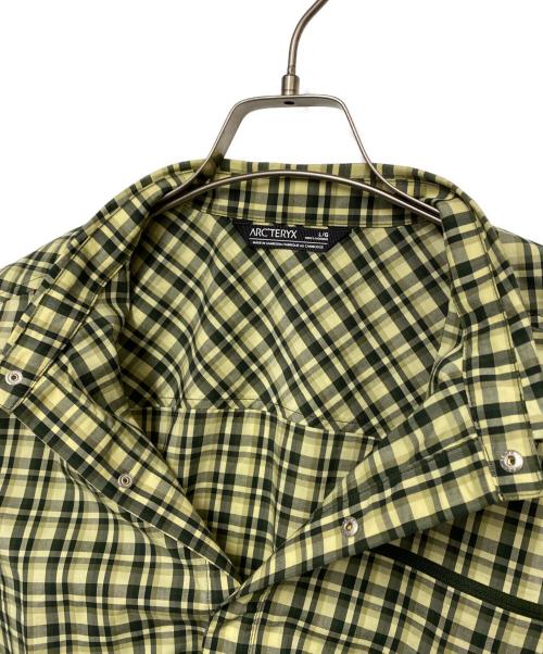 ARC'TERYX（アークテリクス）ARC'TERYX (アークテリクス) カスロチェックシャツ グリーン サイズ:Lの古着・服飾アイテム