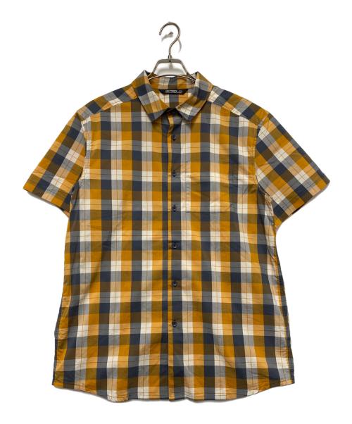 ARC'TERYX（アークテリクス）ARC'TERYX (アークテリクス) チェックシャツ ブラウン サイズ:Lの古着・服飾アイテム