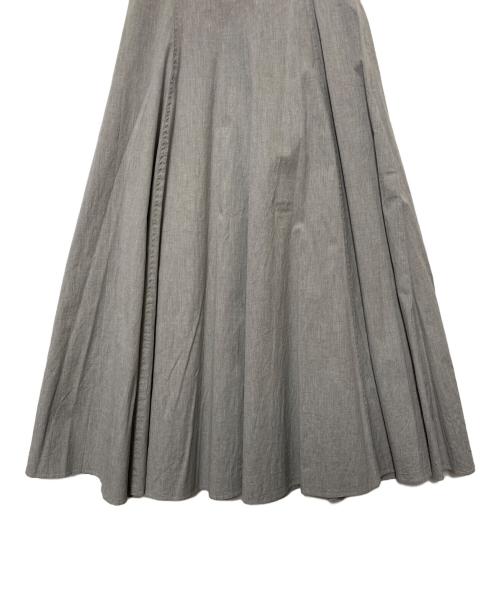 ATON（エイトン）ATON (エイトン) ロングスカート グレー サイズ:01の古着・服飾アイテム