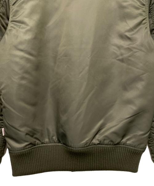 ALPHA（アルファ）ALPHA (アルファ) フライトジャケット オリーブ サイズ:Mの古着・服飾アイテム