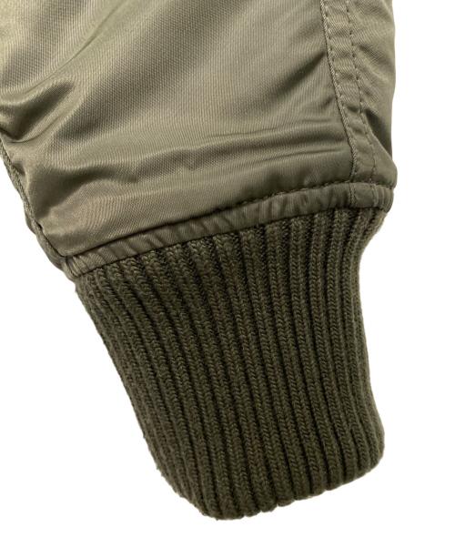 ALPHA（アルファ）ALPHA (アルファ) フライトジャケット オリーブ サイズ:Mの古着・服飾アイテム