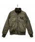 ALPHA（アルファ）の古着「フライトジャケット」｜オリーブ