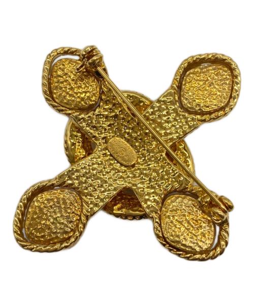 CHANEL（シャネル）CHANEL (シャネル) CHANEL　ココマークブローチ ゴールドの古着・服飾アイテム