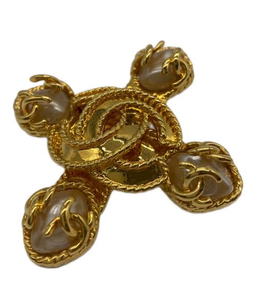 CHANEL（シャネル）CHANEL (シャネル) CHANEL　ココマークブローチ ゴールドの古着・服飾アイテム