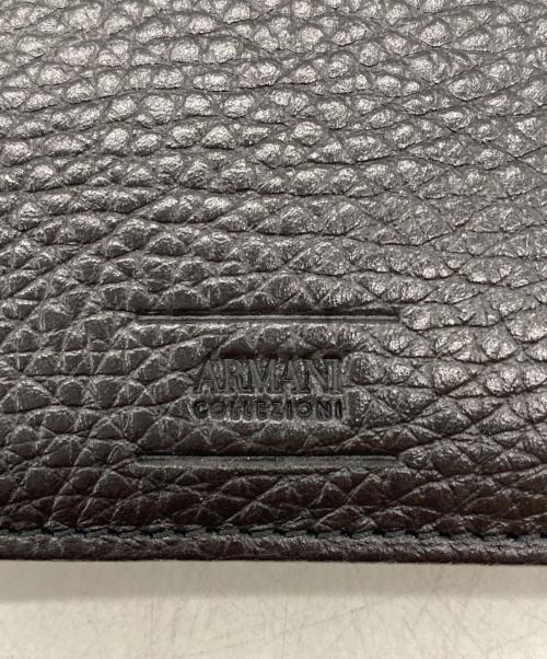 ARMANI COLLEZIONI（アルマーニ コレツィオーニ）ARMANI COLLEZIONI (アルマーニ コレツィオーニ) 2つ折り財布 ブラック 未使用品の古着・服飾アイテム