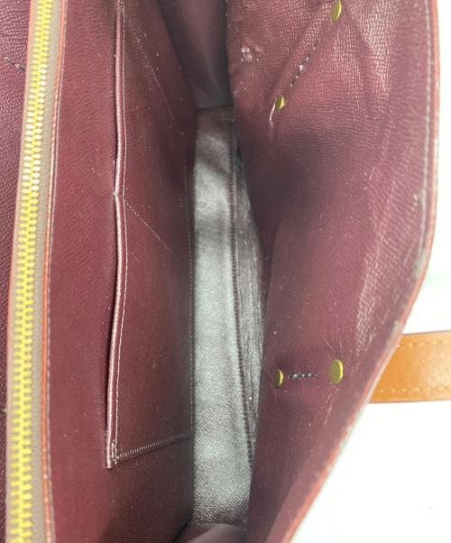 COACH（コーチ）COACH (コーチ) COACH　ハンドバッグ ベージュ×ブラウンの古着・服飾アイテム