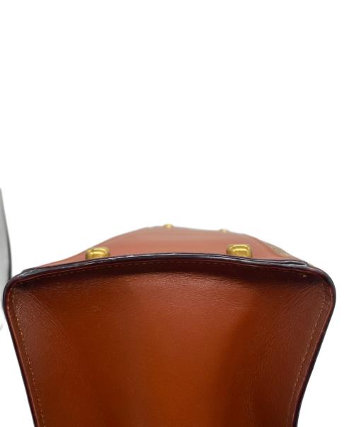 COACH（コーチ）COACH (コーチ) COACH　ハンドバッグ ベージュ×ブラウンの古着・服飾アイテム