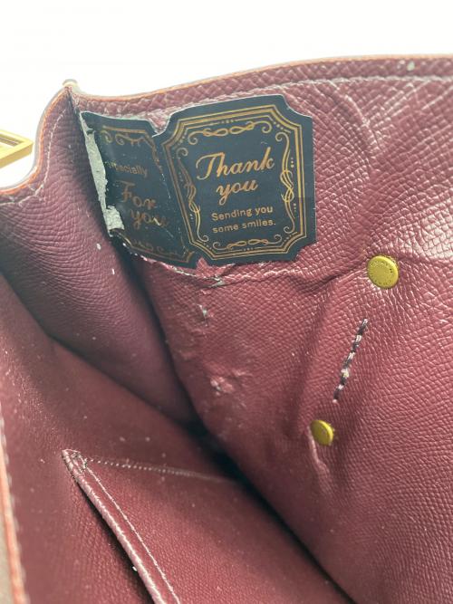 COACH（コーチ）COACH (コーチ) COACH　ハンドバッグ ベージュ×ブラウンの古着・服飾アイテム