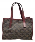 CELINEセリーヌ）の古着「CELINE　トートバッグ」｜ブラウン