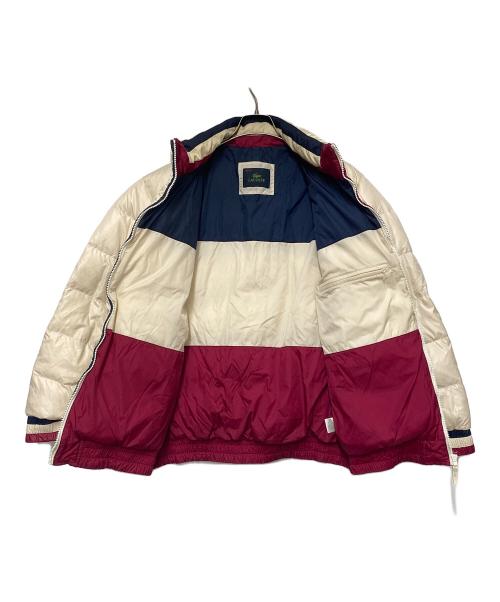 LACOSTE（ラコステ）LACOSTE (ラコステ) ダウンジャケット ベージュ サイズ:Lの古着・服飾アイテム