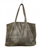 aniaryアニアリ）の古着「レザートートバッグ」｜ベージュ