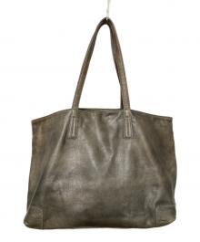 aniary（アニアリ）の古着「レザートートバッグ」｜ベージュ