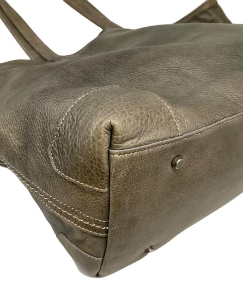 aniary（アニアリ）aniary (アニアリ) レザートートバッグ ベージュの古着・服飾アイテム