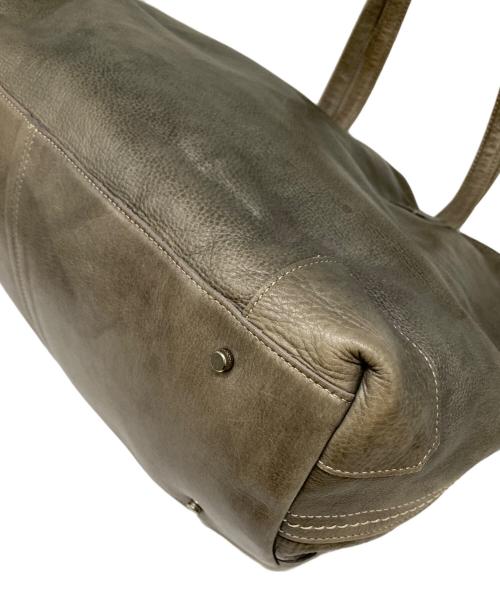 aniary（アニアリ）aniary (アニアリ) レザートートバッグ ベージュの古着・服飾アイテム