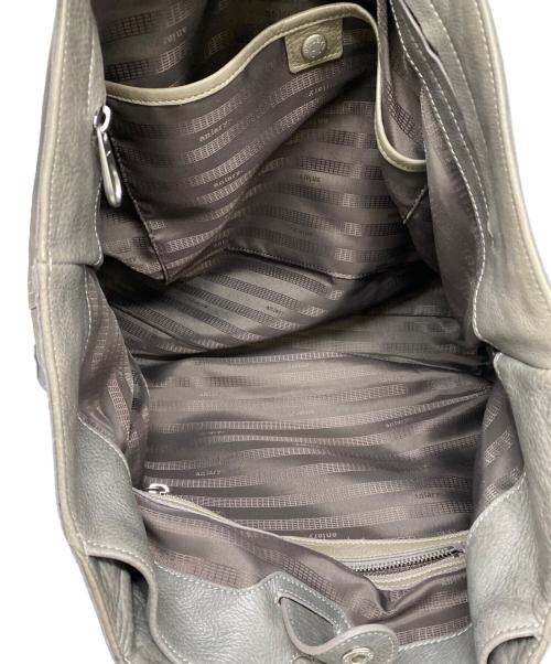 aniary（アニアリ）aniary (アニアリ) レザートートバッグ ベージュの古着・服飾アイテム