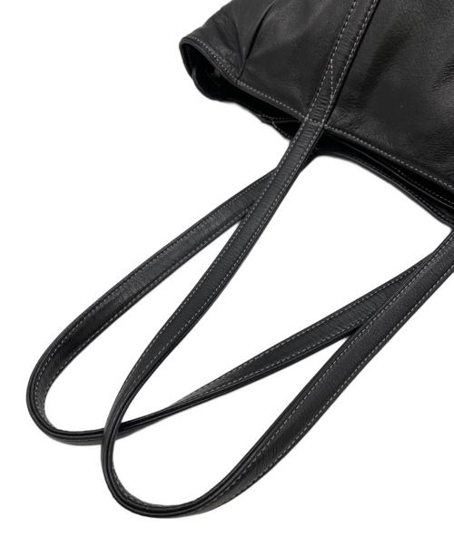 aniary（アニアリ）aniary (アニアリ) レザートートバッグ ブラックの古着・服飾アイテム