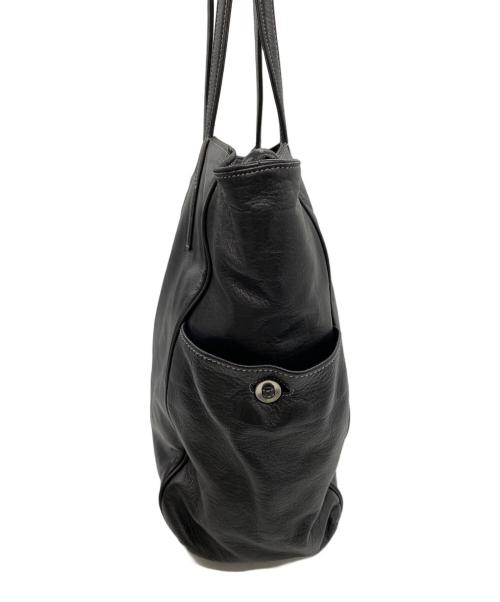 aniary（アニアリ）aniary (アニアリ) レザートートバッグ ブラックの古着・服飾アイテム