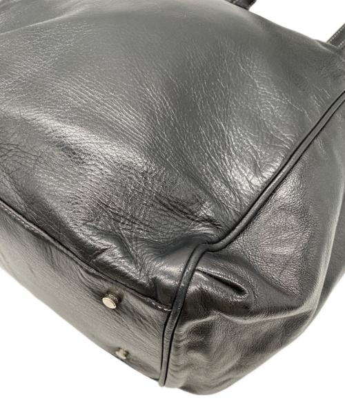 aniary（アニアリ）aniary (アニアリ) レザートートバッグ ブラックの古着・服飾アイテム