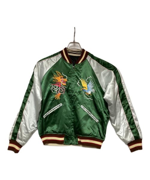 C.A.B.CLOTHING（キャブクロージング）C.A.B.CLOTHING (キャブクロージング) C.A.B.CLOTHING　キャブクロージング スカジャン グリーン サイズ:Freeの古着・服飾アイテム