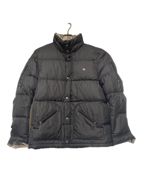 BURBERRY BLACK LABEL（バーバリーブラックレーベル）BURBERRY BLACK LABEL (バーバリーブラックレーベル) BURBERRY BLACK LABEL　ダウンジャケット ブラック サイズ:SIZE Lの古着・服飾アイテム