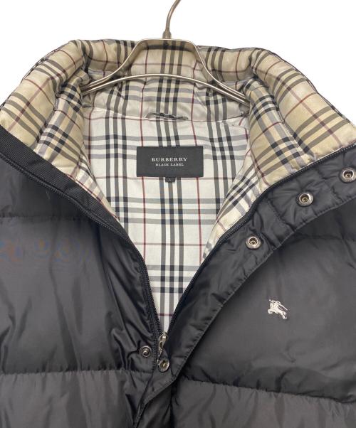 BURBERRY BLACK LABEL（バーバリーブラックレーベル）BURBERRY BLACK LABEL (バーバリーブラックレーベル) BURBERRY BLACK LABEL　ダウンジャケット ブラック サイズ:SIZE Lの古着・服飾アイテム