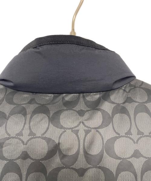 COACH（コーチ）COACH (コーチ) ダウンベスト ブラック サイズ:Lの古着・服飾アイテム