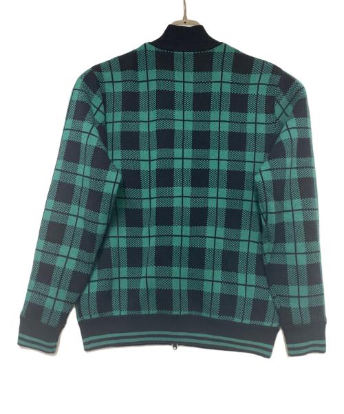 Callaway（キャロウェイ）Callaway (キャロウェイ) Callaway　ブルゾン ブラック×グリーン サイズ:LLの古着・服飾アイテム
