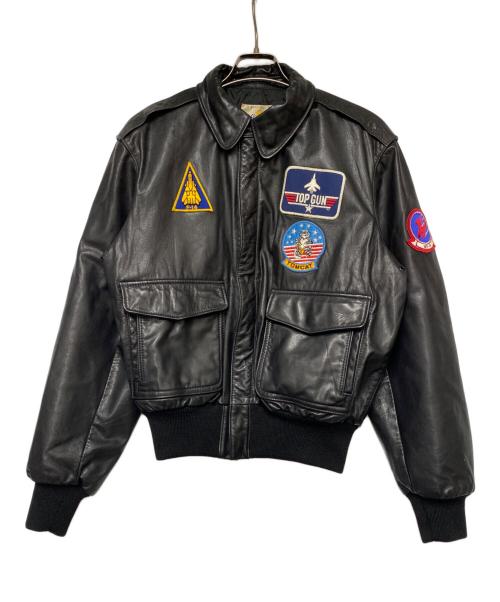 Golden Bear（ゴールデンベア）Golden Bear (ゴールデンベア) レザージャケット ブラック サイズ:42の古着・服飾アイテム