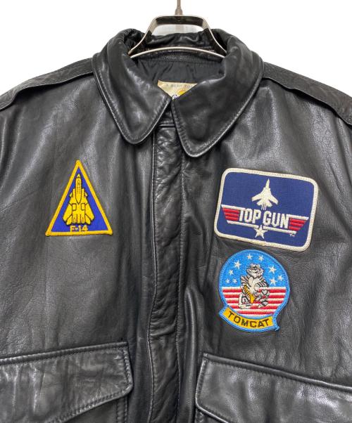 Golden Bear（ゴールデンベア）Golden Bear (ゴールデンベア) レザージャケット ブラック サイズ:42の古着・服飾アイテム