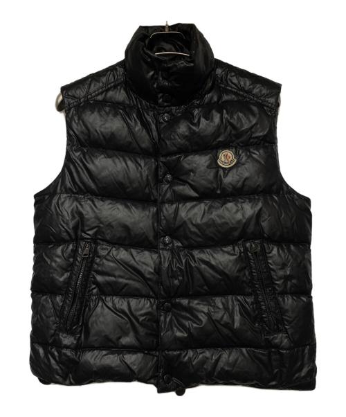 MONCLER（モンクレール）MONCLER (モンクレール) ダウンベスト ブラック サイズ:１の古着・服飾アイテム