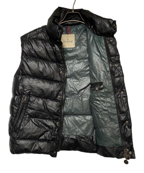 MONCLER（モンクレール）MONCLER (モンクレール) ダウンベスト ブラック サイズ:１の古着・服飾アイテム