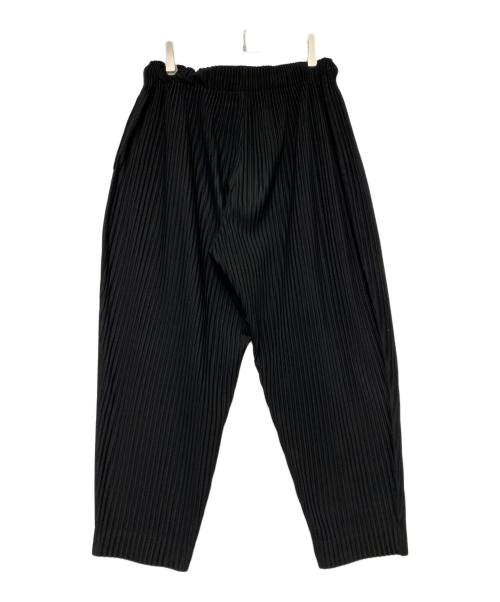 HOMME PLISSE ISSEY MIYAKE（オム プリッセ イッセイ ミヤケ）HOMME PLISSE ISSEY MIYAKE (オム プリッセ イッセイ ミヤケ) プリーツテーパードパンツ ブラック サイズ:Sの古着・服飾アイテム